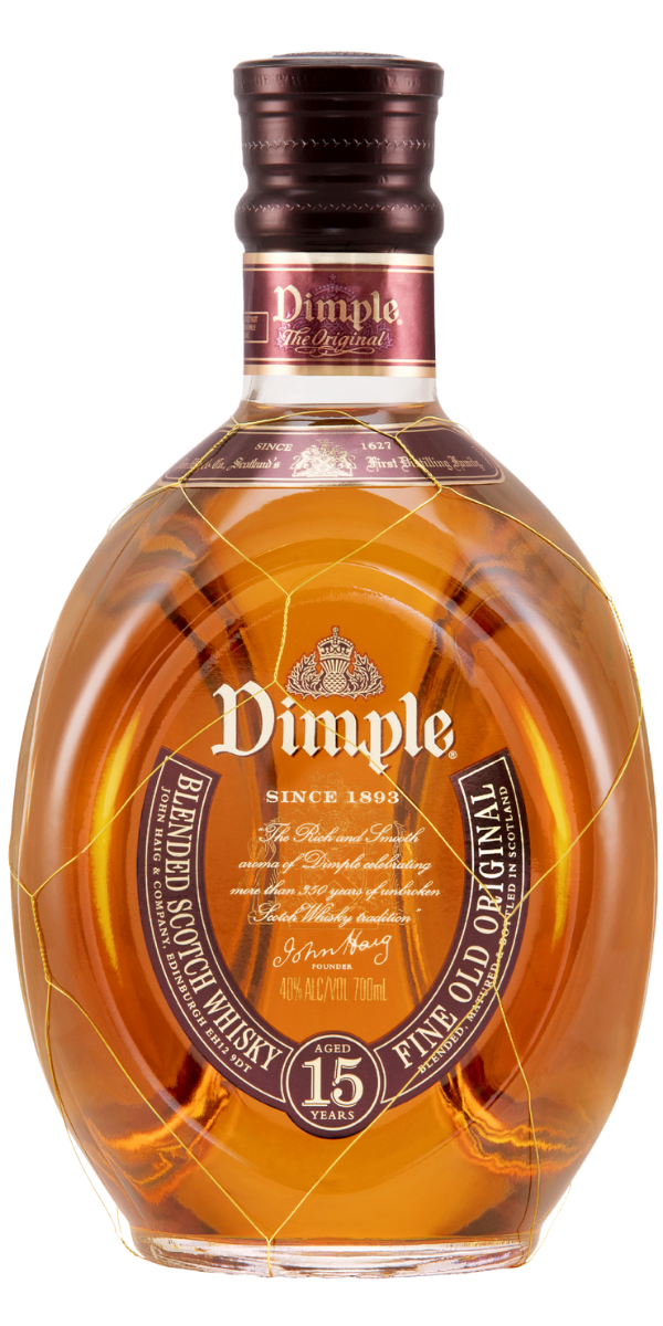 Dimple Aged 15 Years Blended Scotch Whisky 700mL