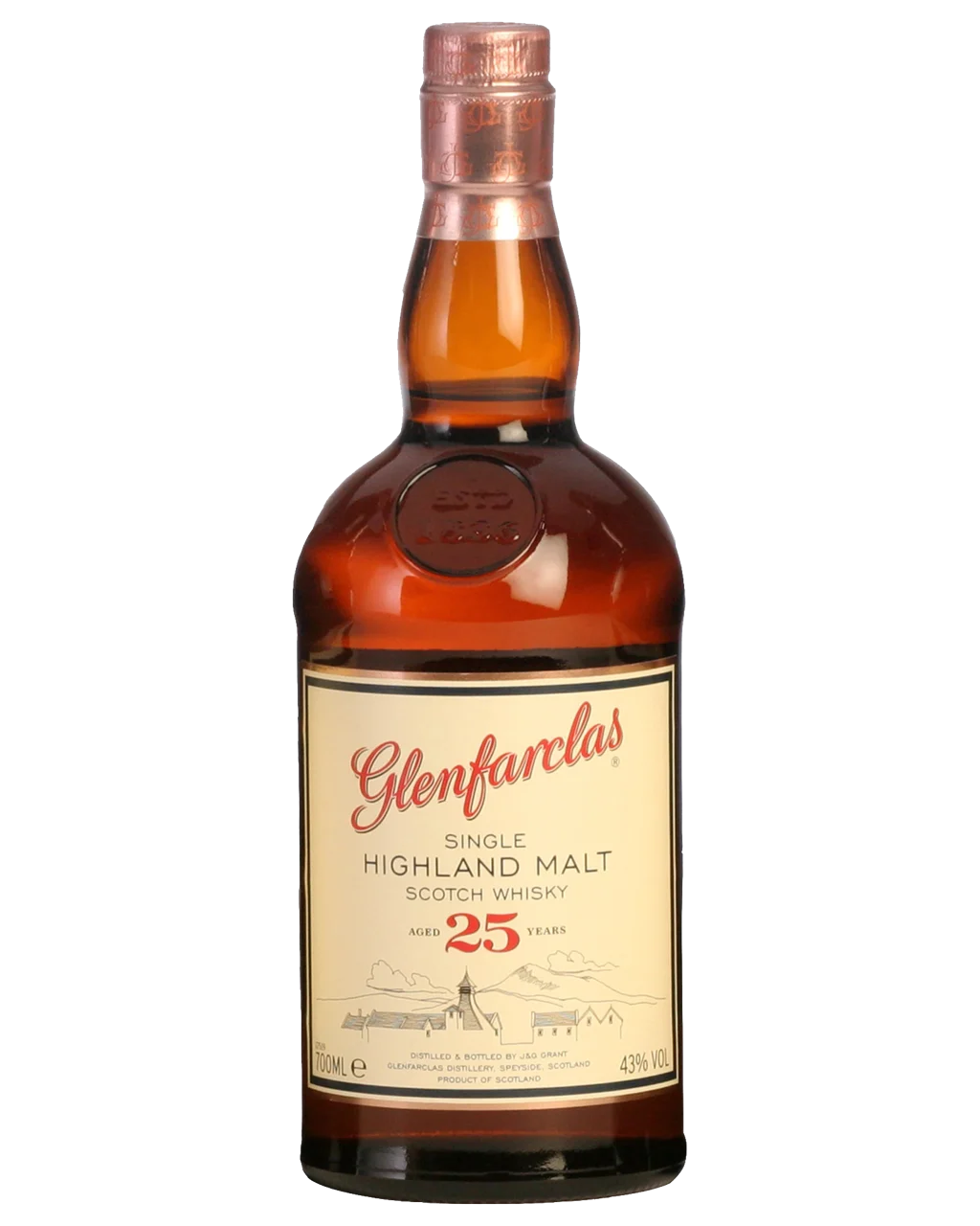 Glenfarclas Highland Single Malt Scotch Whisky 25Years