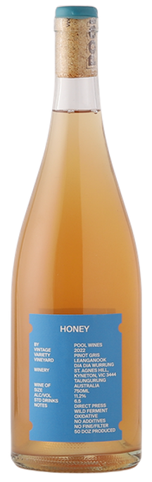 Pool Wines Honey Pinot Gris 2022