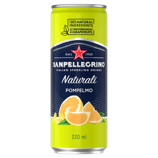 San Pellegrino Pompelmo 330ml x 24 Cans