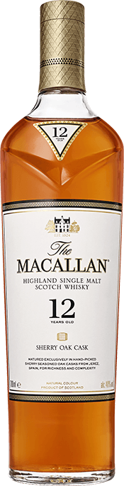 The Macallan Sherry Oak Cask 12 Years Old Single Malt Whisky 700mL