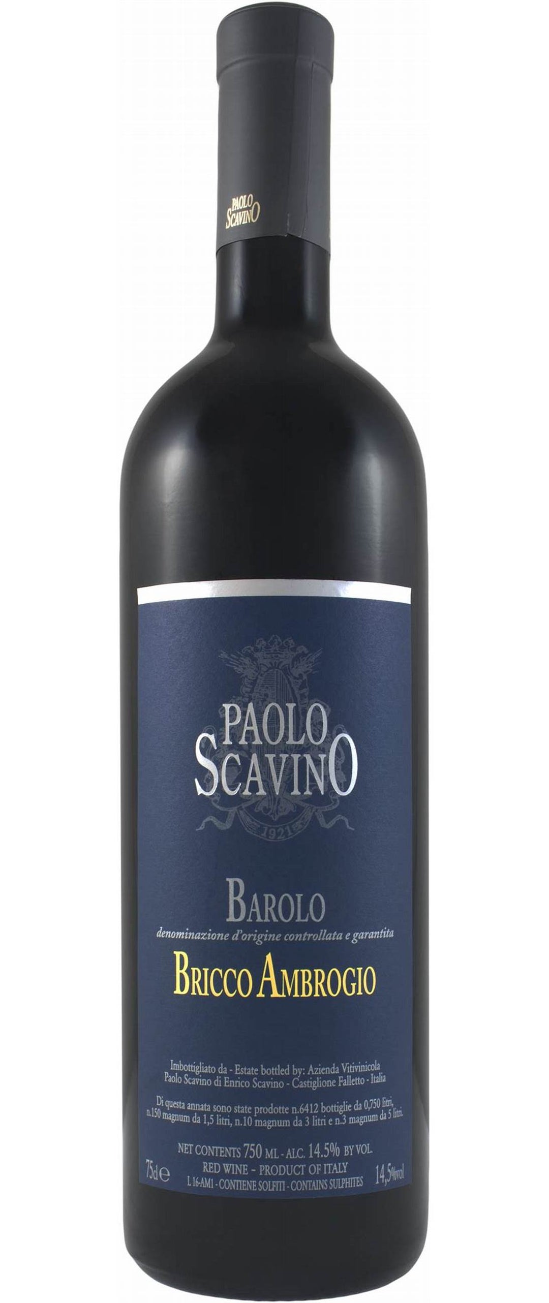 Paolo Scavino Bricco Ambrogio Barolo 2016